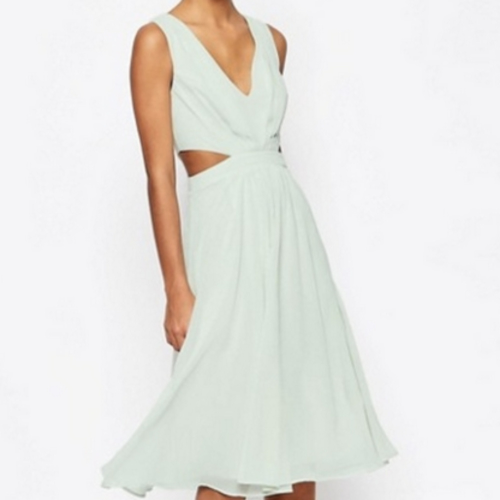 NWT ASOS Side Cut-Out Dress